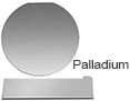 Nano-Tec palladium coated Si and Glas substrates