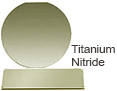 Nano-Tec titanium nitride coated Si and Glas substrates