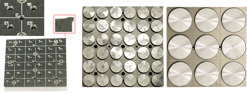 Punch & Die Square 25.4 x 25.4mm to suit stainless steel