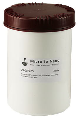 Micro-Tec MET-C conductive hot embedding resin powder