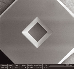 Standard-silicon-nitride-membrane-windows
