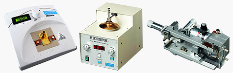 X-TEM full sample preparation kit with Microsaw MS3, Micropol MC3 and Microheat MH4