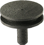 EM-Tec high purity carbon SEM pin stub Ø12.7mm top x 8mm L, standard pin