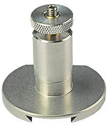Hitachi HV37 dovetail stage adapter with M4 screw for Hitachi S-3700N, aluminium/brass