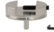 EM-Tec PS12 pin stub vise clamp 0-12mm, Ø25x7.2mm, pin