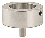 EM-Tec PS16 pin stub round clamp up to Ø16mm,  Ø25x7.2mm, pin