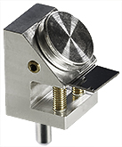 EM-Tec PV6-45 combined sample clamp and 45 degrees pin stub holder, fully non-magnetic, pin