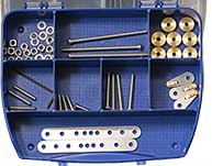 EM-Tec Versa-Plate UV1 universal clamping kit