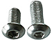 EM-Tec M3B set of socket button head screwss M3, stainless steel AISI 304:<br><br> 10 each M3 x 6mm & 10 each M3 x 8mm
