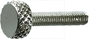 EM-Tec M3T knurled head thumb screw M3 x16mm for the EM-Tec Versa-Plate holders, stainless steel AISI 304:<br><br> 5 each M3 x 16mm