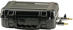 EM-Tec Save-Storr 7 sample storage container for inert gas, black ABS, 7.1 ltr