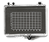 Micro-Tec GB32AS gel carrier box, clear lid/ anti-static black ABS base, 74x66x15mm