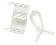 Micro-Tec T1C transparent plastic embedding T clip for single thin sample