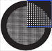 EM-Tec TEM square mesh support grids, 400 Mesh, 38 μm hole, 26 μm bar