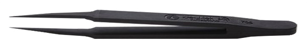50-011705-MicrotoNano-705-CT-tweezer.JPG EM-Tec 705.CN ESD safe PA66/carbon fibre reinforced tweezers, fine tips