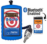 Bullseye Bluetooth wireless precision vacuum gauge with Thermocouple sensor, 1/8inch NPT