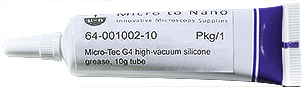 Micro-Tec G4 high-vacuum silicone grease, 10g tube