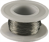 Nichrome 80 evaporation/heating wire, 80/20 wt% Ni/Cr, 0.25mm diameter x 20 meter L, 99.5% purity