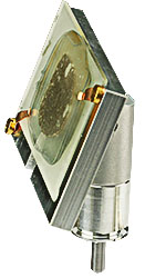 EM-Tec P73 EBSD 70° pre-tilt sample holder for geological slides up to 48x28mm, pin